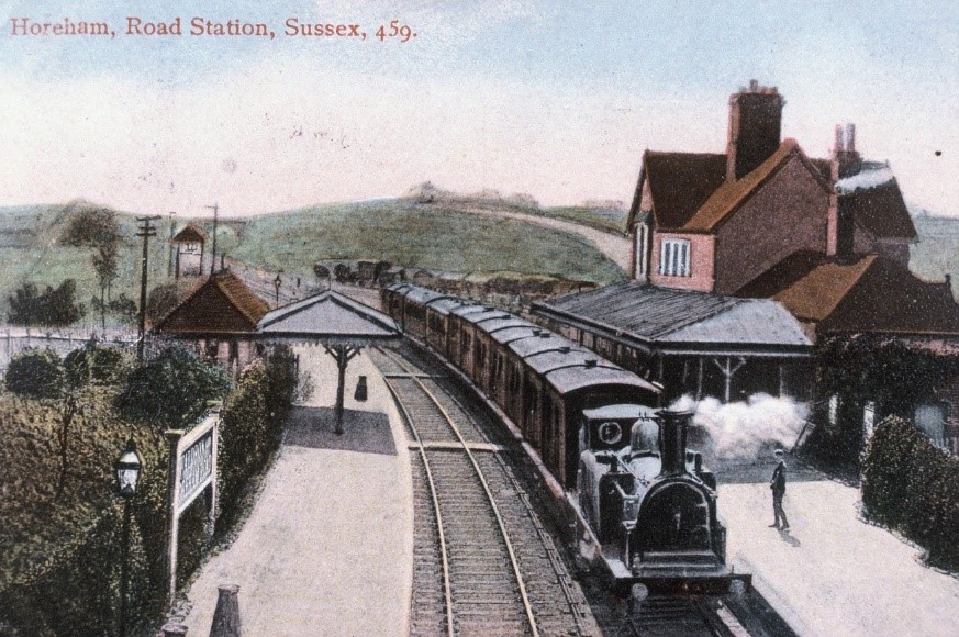 Historical photo of Horeham, Road Station